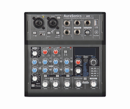 AuraSonics K4 компактный микшерный пульт в Карталах
