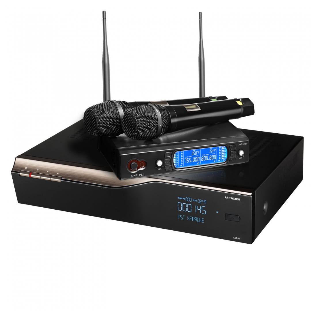 караоке-комплект AST-50 c микрофонами в Карталах