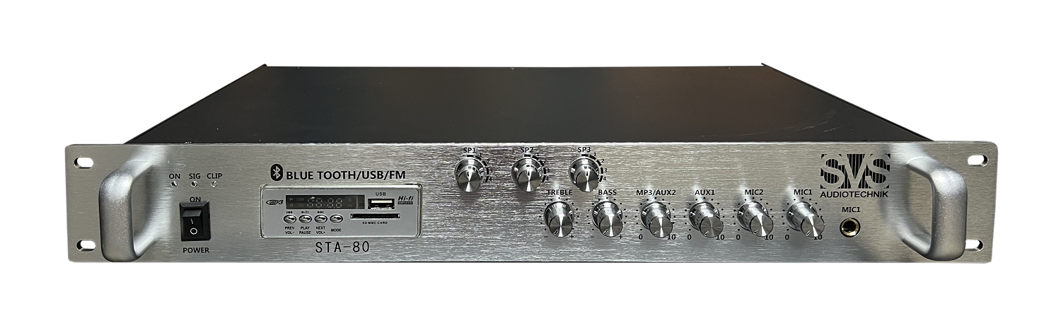 SVS Audiotechnik STA-80 Микшер-усилитель для систем Public Address в Карталах