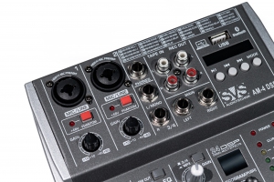 SVS Audiotechnik mixers AM-4 DSP Аналоговый микшерный пульт, 4-канала в Карталах
